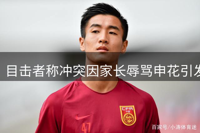 目击者称冲突因家长辱骂申花引发 与武磊球衣无直接关联